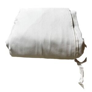 Pottery Barn Broadway Ivory Double Blackout Curtain 100 x 108 Inch‎ Pole Top